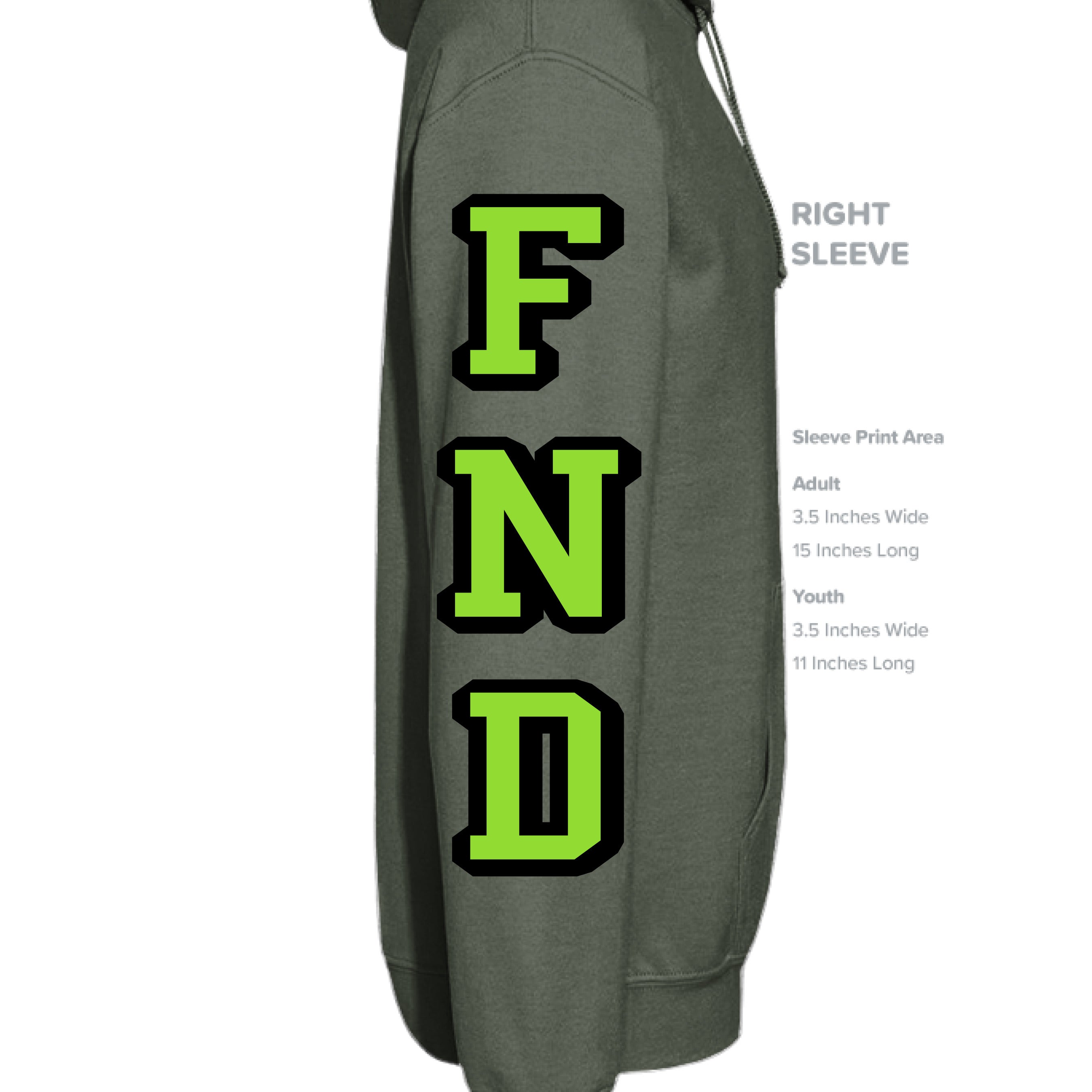 MILITARY GREEN - SLEEVE_RIGHT