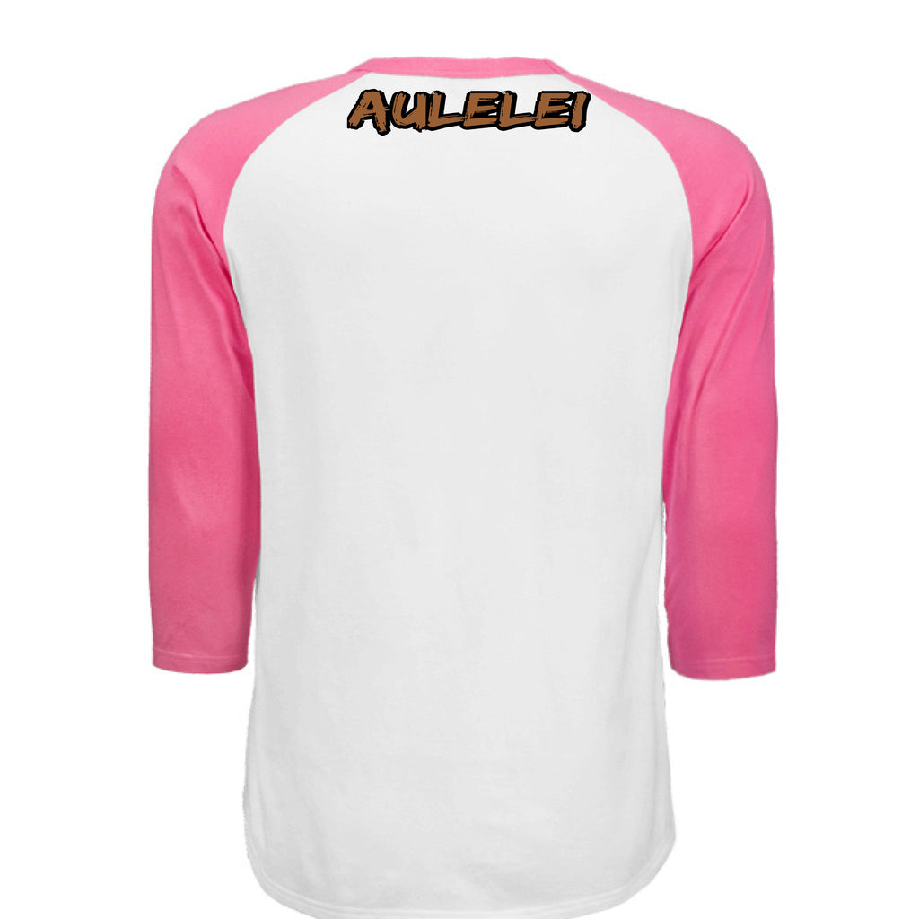 WHITE / BRIGHT PINK - BACK