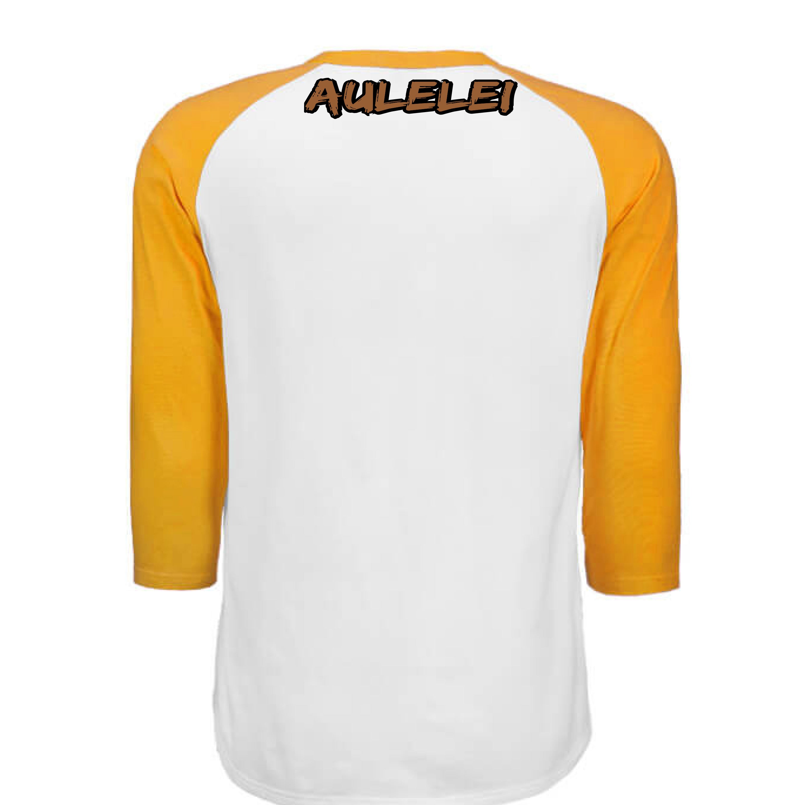 WHITE / GOLD - BACK