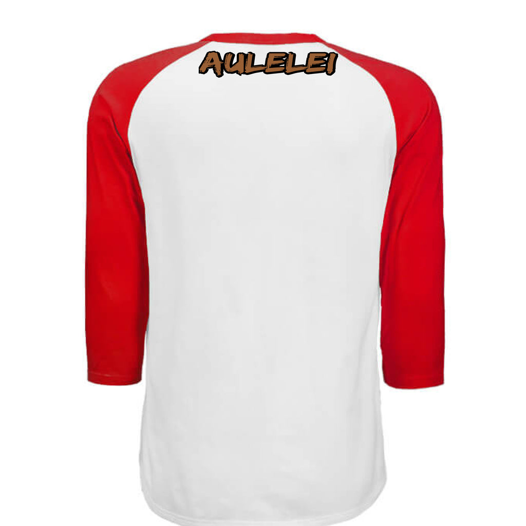 WHITE / RED - BACK