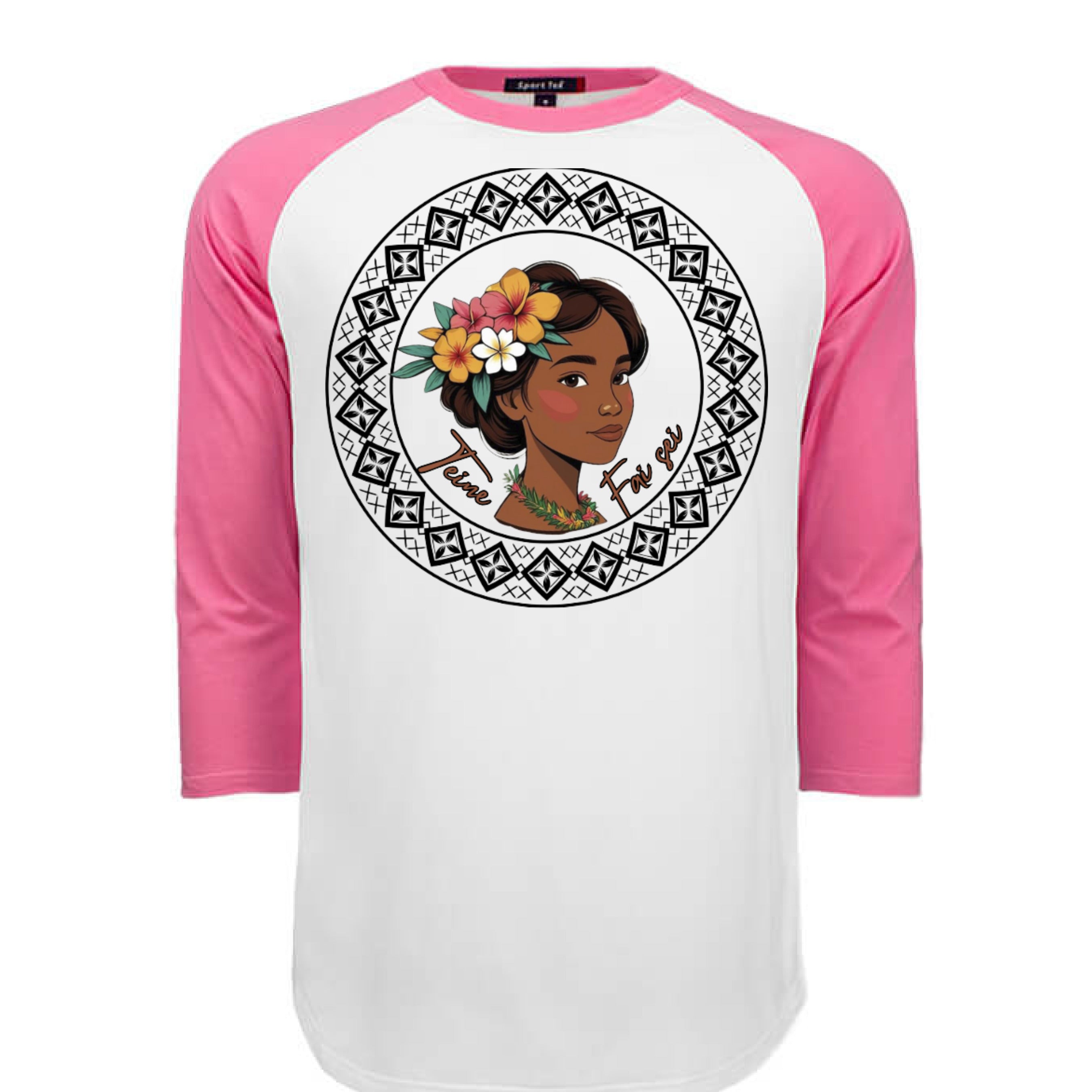 WHITE / BRIGHT PINK - FRONT