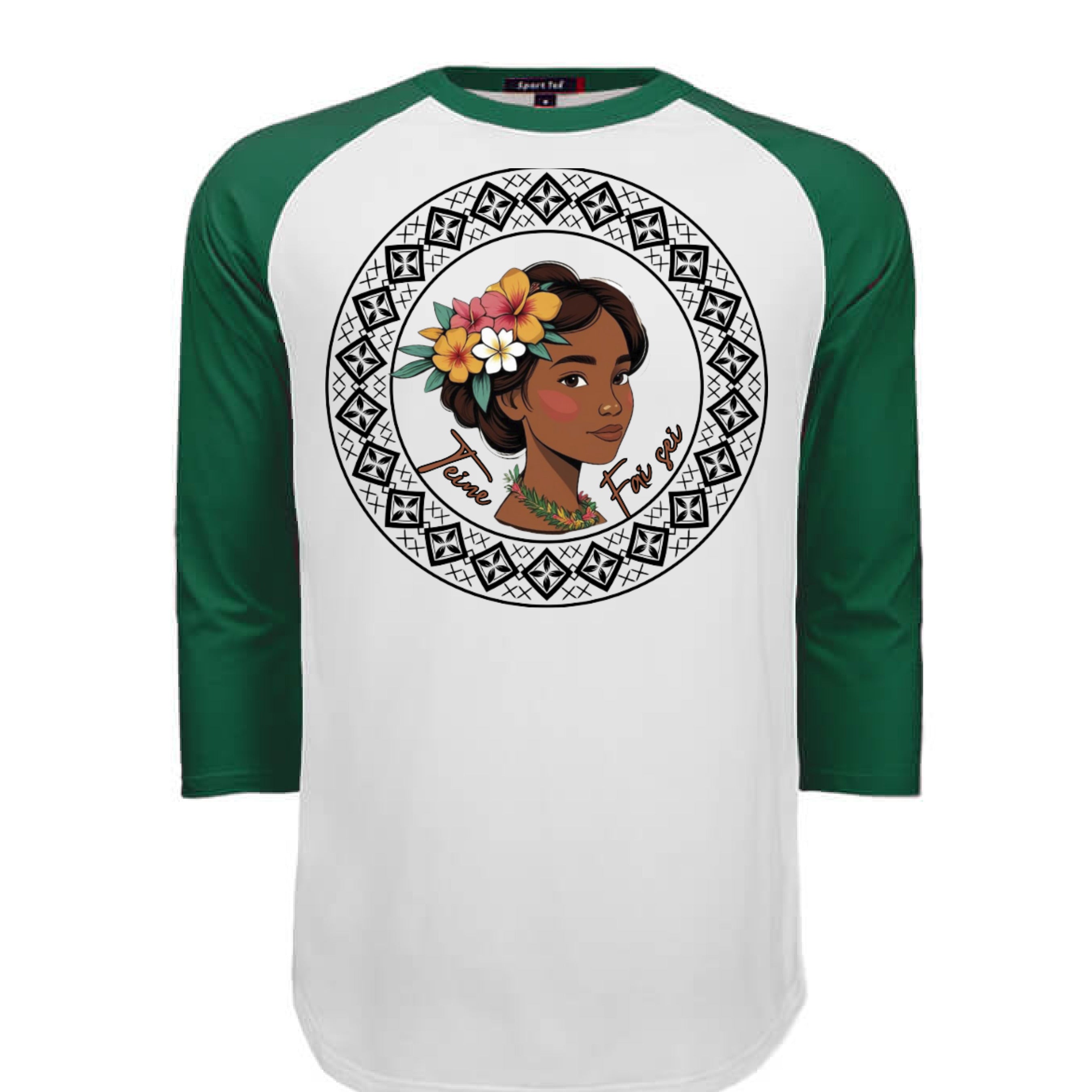 WHITE / FOREST - FRONT