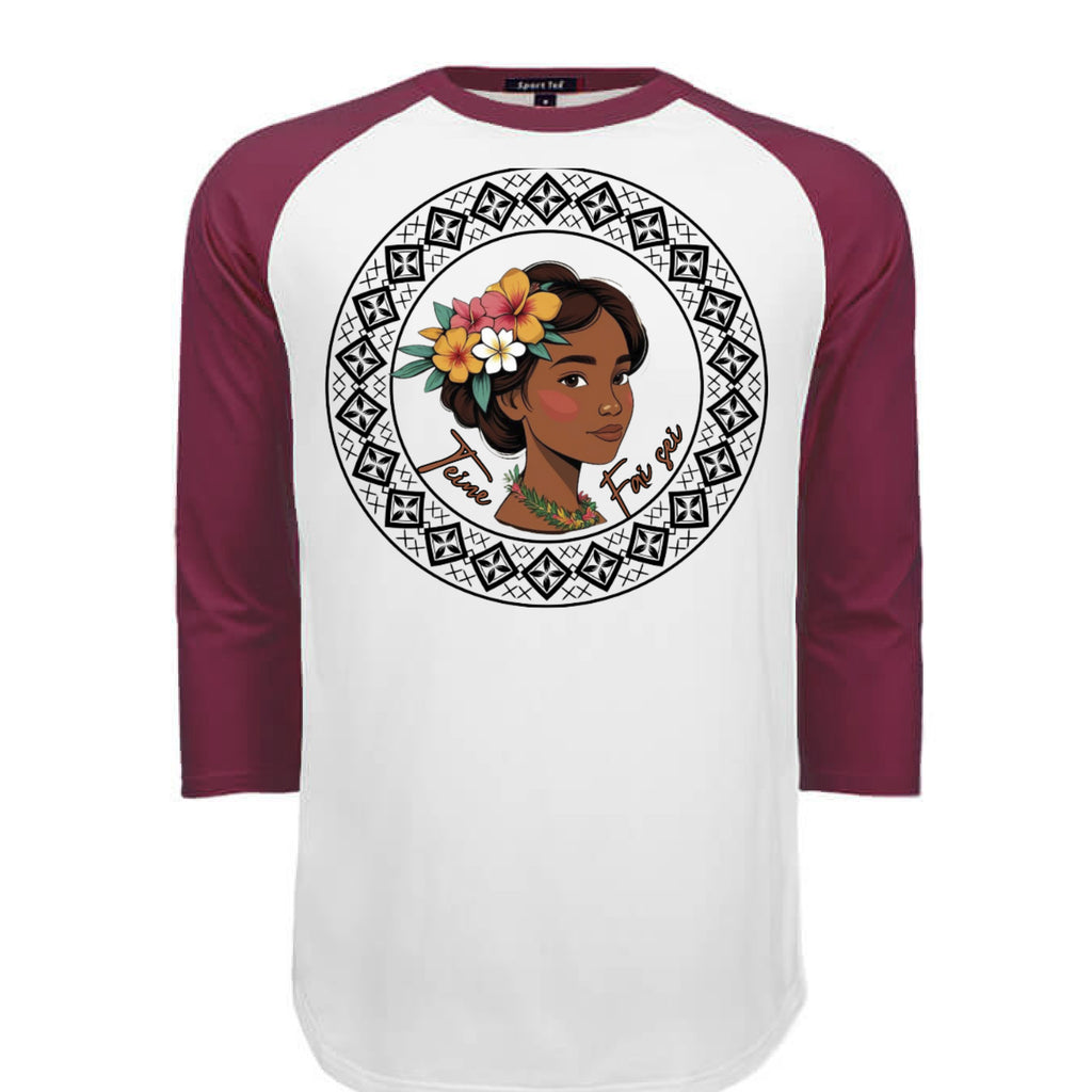 WHITE / MAROON - FRONT