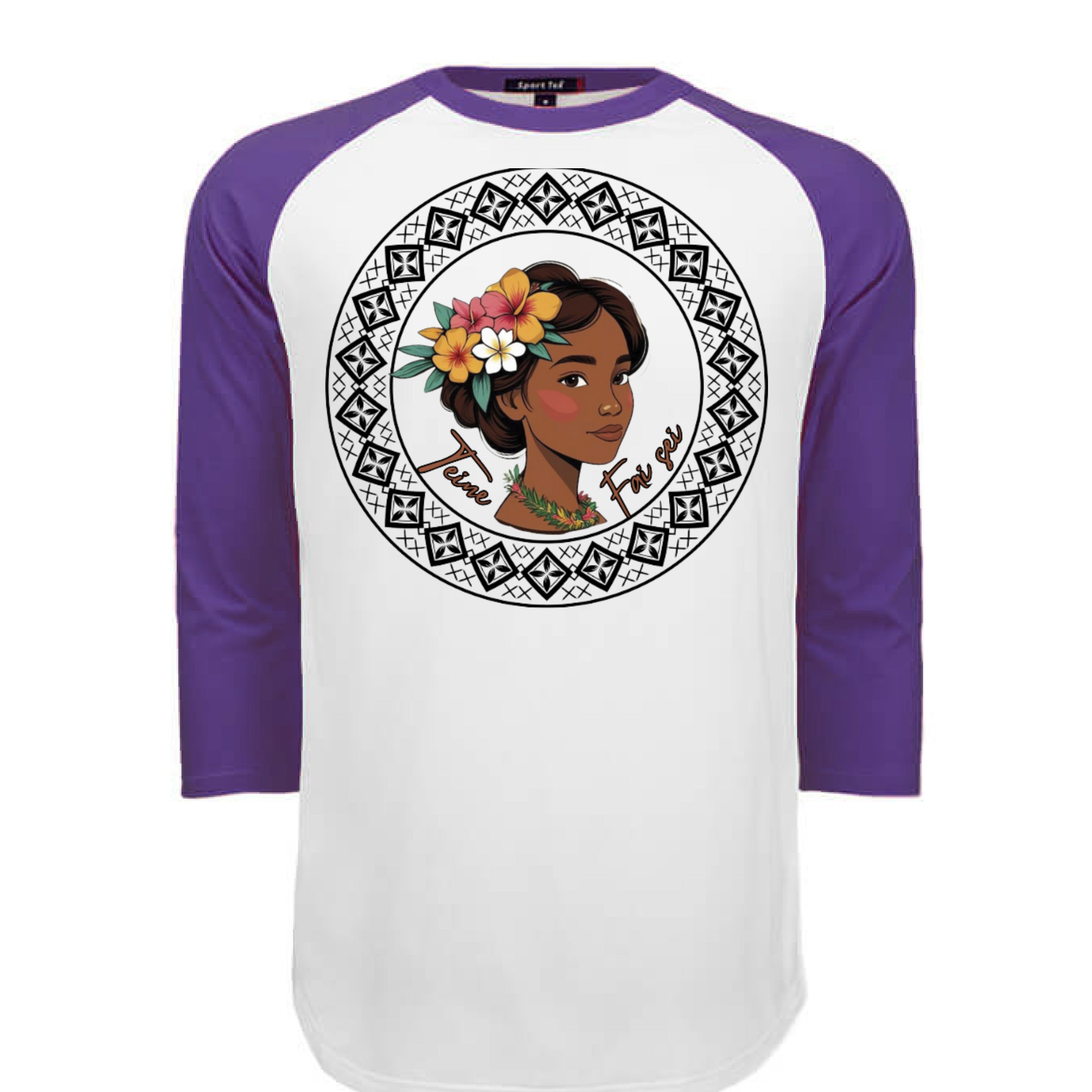WHITE / PURPLE - FRONT